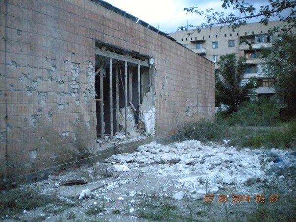 обстрел лутугино
