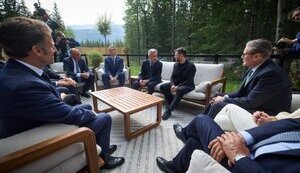 Зеленский на саммите большой семерки