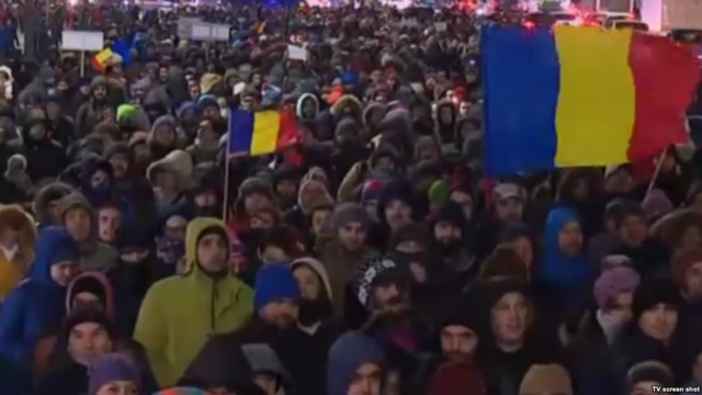 румыния протесты
