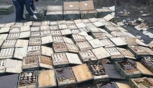 Более 1600 гранат, 62 пистолета Макарова, 124 ящика патронов: в Мариуполе обнаружен огромный тайник с оружием и боеприпасами. ВИДЕО+ФОТОрепортаж