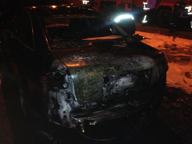 пожар автомобиль
