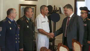 Poroshenko appoints Voronchenko Commander of Naval Forces of Ukraine. PHOTO