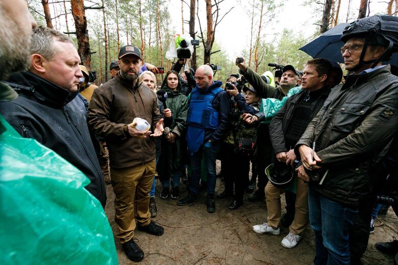 Total of 436 bodies were exhumed from mass burial site in Izium, Kharkiv region, - RMA 06