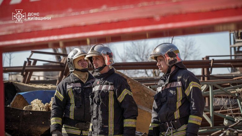 удар РФ по Киевской области