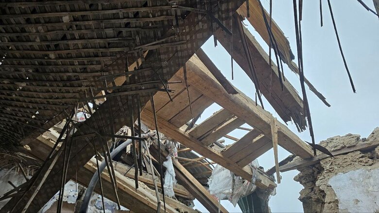 Consequences of Russian attack on Kherson: Educational institution was hit 04 Consequences of Russian attack on Kherson: Educational institution was hit 04