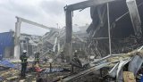 Рашисти атакували магазин мережі METRO у Рівному. ФОТО