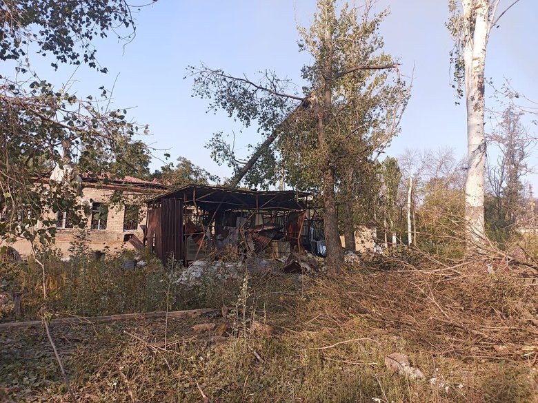 shelling of Donetsk region