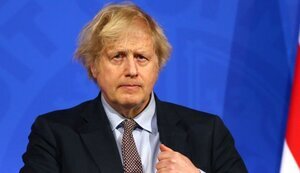 Johnson arrived in Kyiv on surprise visit. VIDEO