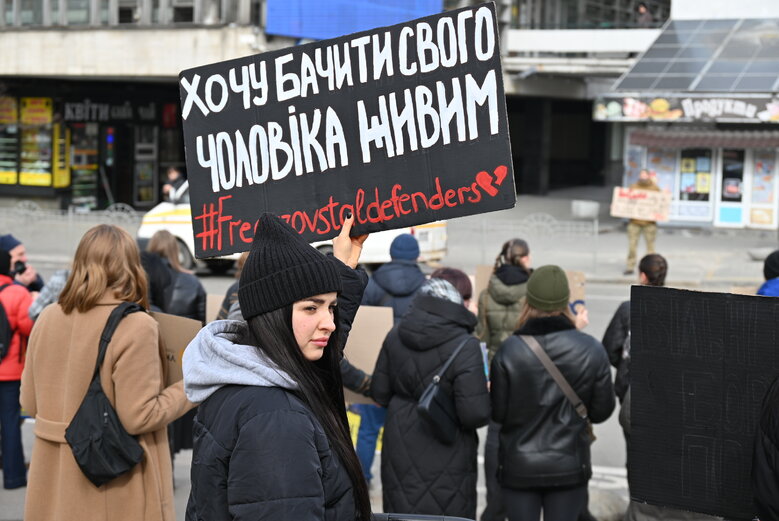 Акція на підтримку полонених захисників Азовсталі