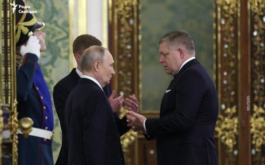 У Кремлі заявили, що Фіцо не переказував Путіну жодних "послань" від Зеленського
