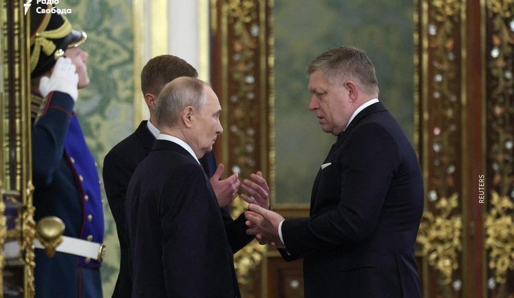 У Кремлі заявили, що Фіцо не переказував Путіну жодних "послань" від Зеленського