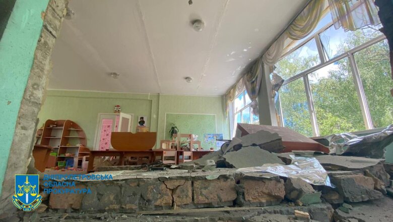 Наслідки обстрілу рашистами м. Марганець на Дніпропетровщині 04