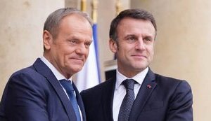 Туск і Макрон говоритимуть про миротворців для України