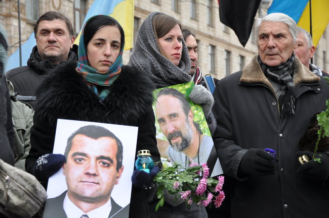 Kyiv commemorates first Heavenly Hundred victims 14