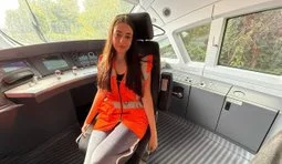 19-year-old conductor Ilona Vovk was killed