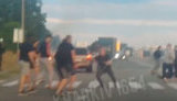14 задержанным за нападение на автобус на Харьковщине сообщили о подозрении