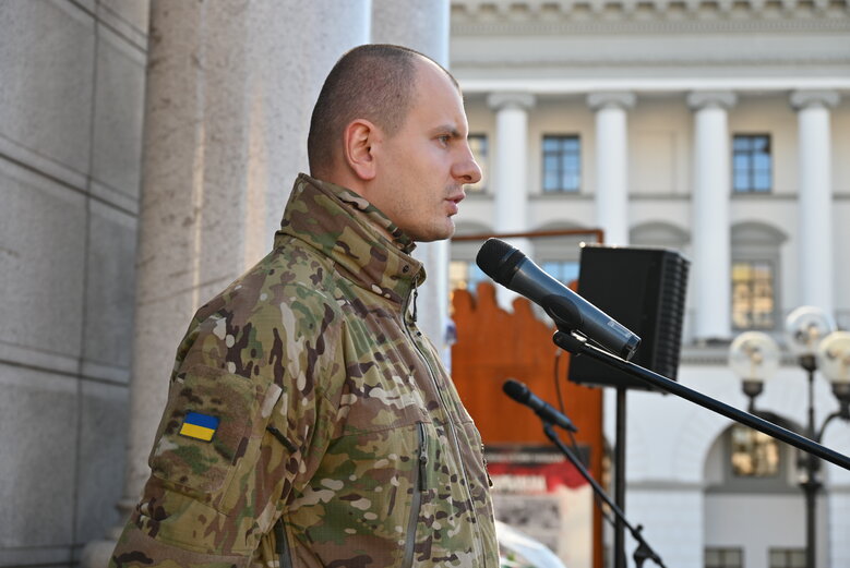 Із воїном та засновником видання Горинь Тарасом Давидюком, який загинув у бою проти окупантів на Запоріжжі, попрощалися у Києві 15