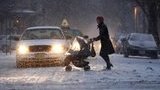 США и Россию заметает снегом. ФОТОрепортаж