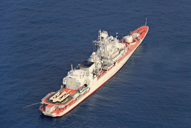 Гетьман Сагайдачний відзначає 27-му річницю підняття прапора ВМС України 05
