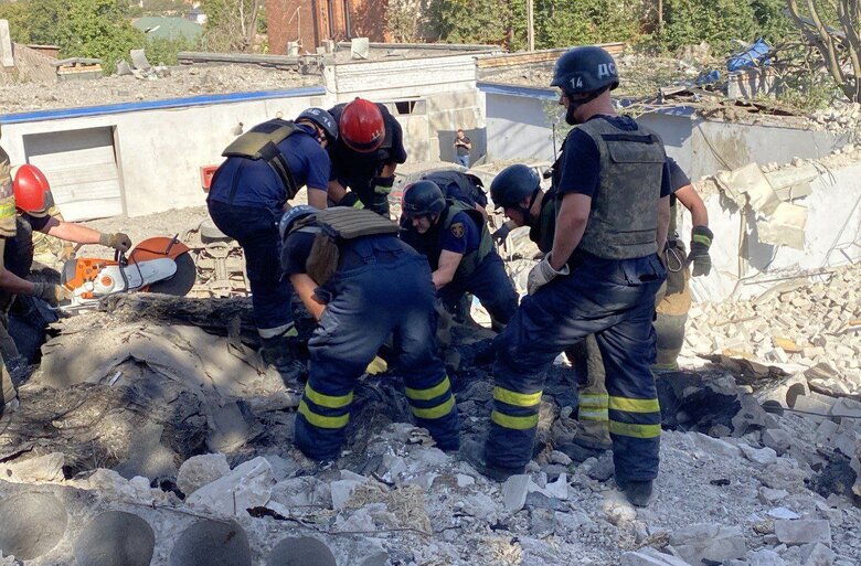 Удар по Кривому Рогу 27 вересня