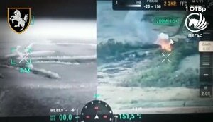 Soldiers of Siversk Brigade destroy Russian tank on border of Zaporizhzhia and Donetsk regions. VIDEO