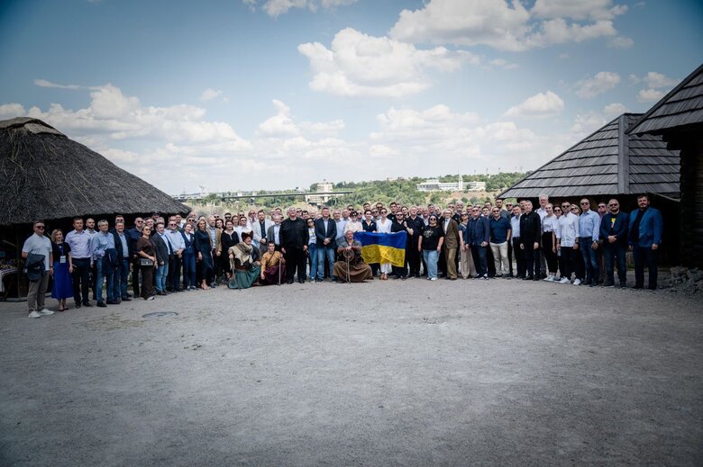 Sybiga and more than 80 ambassadors visited Zaporizhzhia