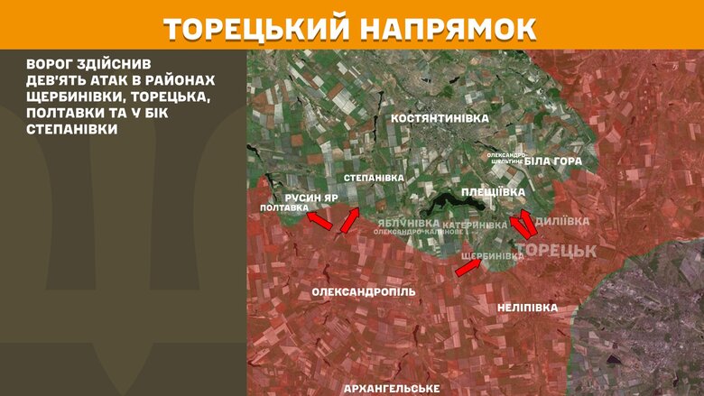 Ситуація на фронті за 22 серпня