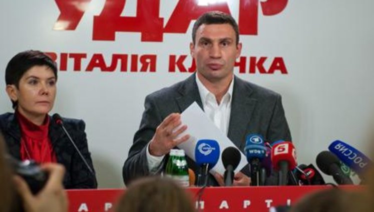 Klitschko Deputies Pressured to Join the Ruling Party