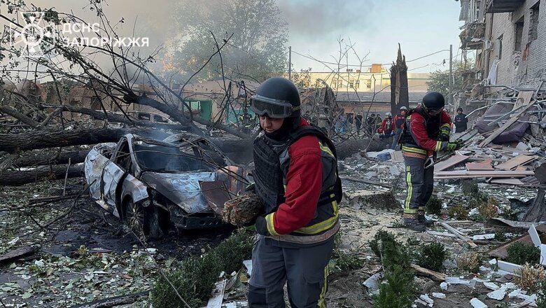 Запоріжжя після авіаудару