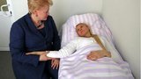 Президент Литвы встретилась с Тимошенко: Она думает о будущем Украины.+ ФОТО