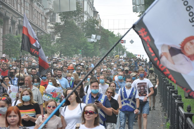 200 днів брехні: в Киеве состоялась акция в поддержку обвиняемых в убийстве Шеремета 33