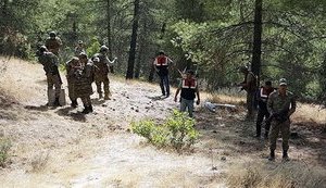 Turkey hit unidentified drone on border with Syria. PHOTO