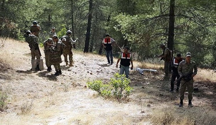 Turkey hit unidentified drone on border with Syria. PHOTO