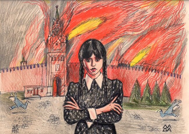 Справжня причина кремлівської пожежі, реальне фото з бункера путіна, відкриття сезону в Криму. Свіжі ФОТОжаби від Цензор.НЕТ 05