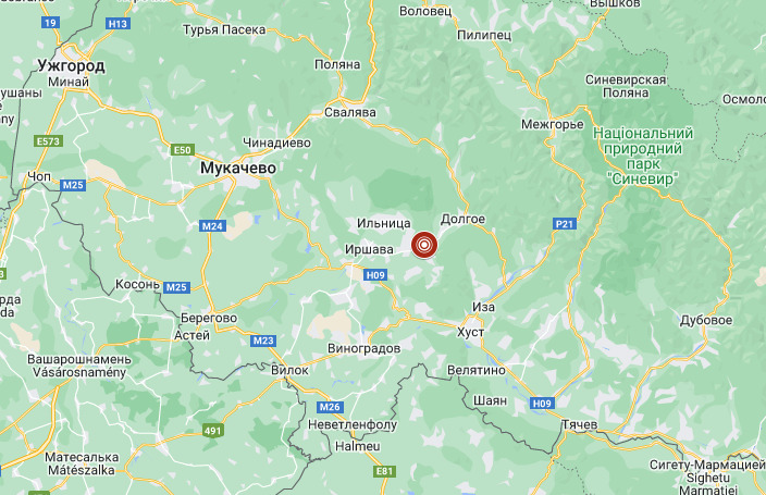 В Закарпатье произошло землетрясение магнитудой 3,8 балла 01