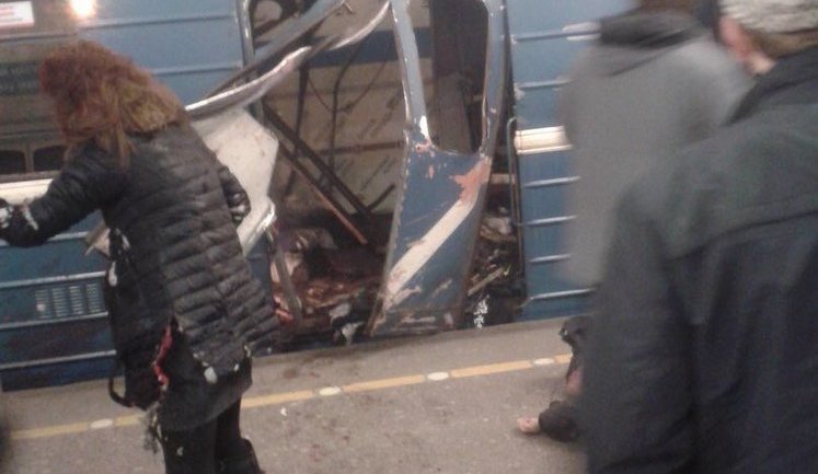 Ten people killed in series of blasts that rocked subway in Russian Saint Petersburg. PHOTOS+VIDEO