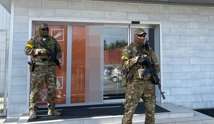 State Bureau of Investigation has discovered in Ukraine construction business of Russian oligarch Molchanov, close to Kremlin. PHOTOS