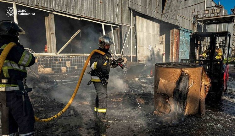 Operation lasted more than day: rescuers extinguished flames at industrial facility in Bila Tserkva. PHOTOS