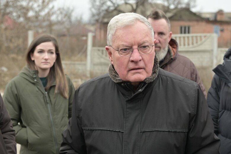 American General Kellogg and military delegation visited Izium 02