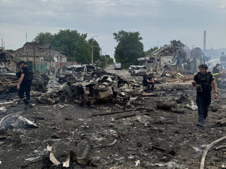 обстріл