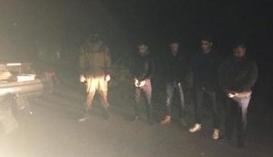 Пограничники и полиция на Закарпатье задержали украинца, перевозившего нелегалов из Сирии и Алжира. ФОТО