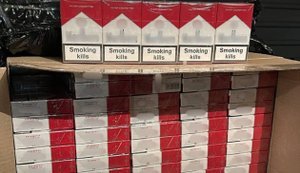 БЕБ викрило схему збуту контрафактних сигарет у Києві на понад 15 мільйонів. ФОТО