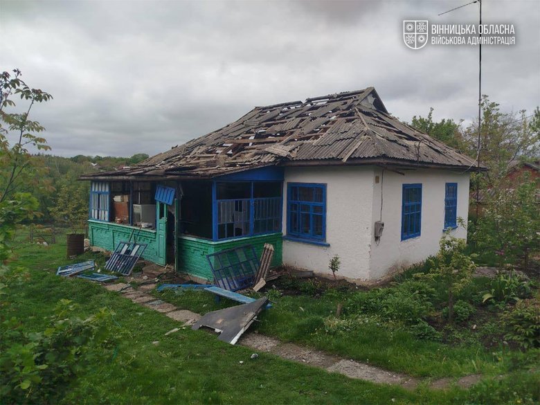На Вінниччині уламки 