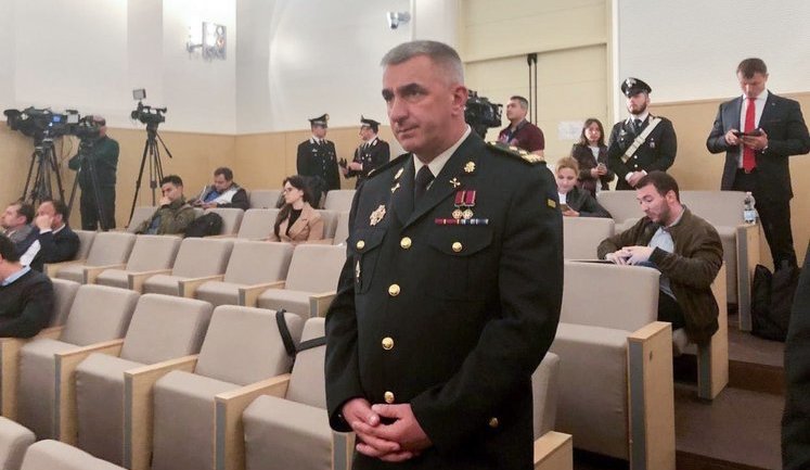 И.о. командующего Нацгвардией Балан на суде в Италии дал показания в защиту Маркива. ФОТО