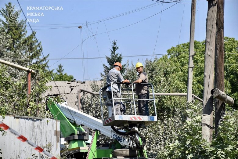 Краматорськ після обстрілу