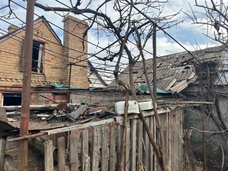 Ворожі обстріли Нікопольщини 28 березня