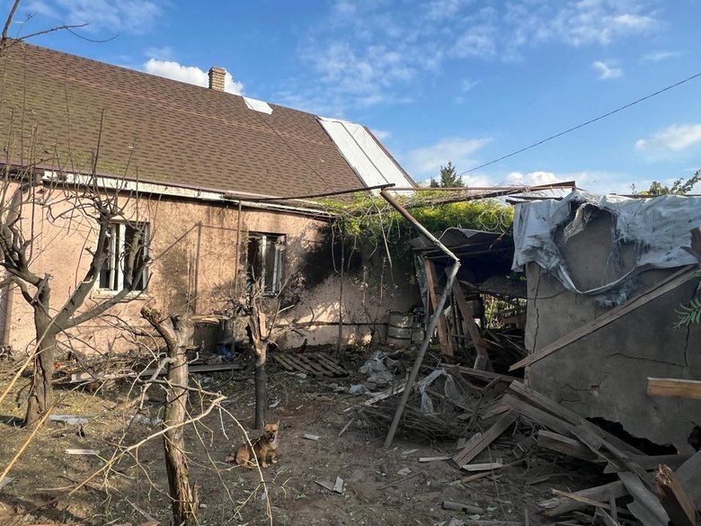 Russian attacks on Dnipropetrovsk region on 10 September
