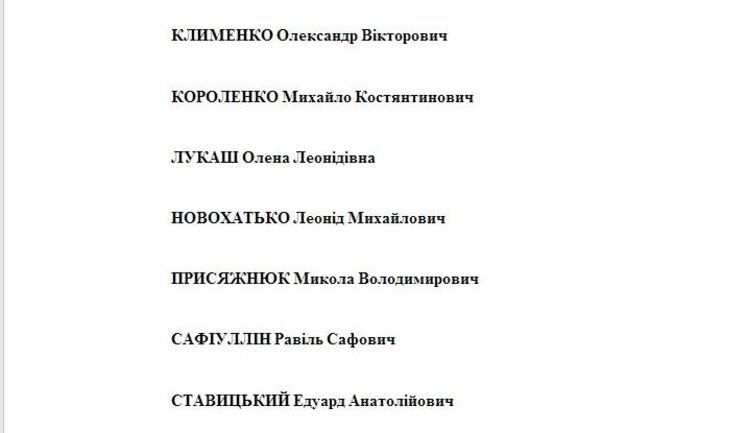 За указ Азарова об отказе от ассоциации с ЕС проголосовали лишь 9 из 22-х министров. ДОКУМЕНТ