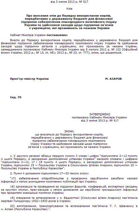 пиар кабмин
