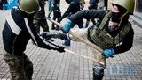 евромайдан самооборона тренировка
